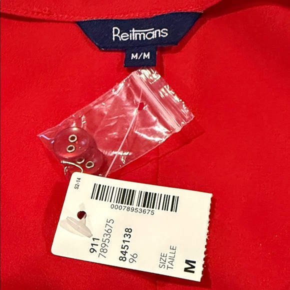 Red Women's Top - Picture 9 of 10